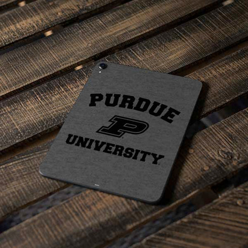 Purdue University Purdue Grey Logo Apple iPad Pro Skin