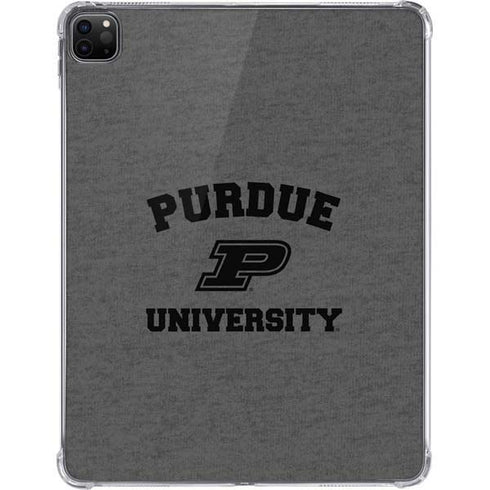 Purdue University Purdue Grey Logo iPad Pro 11in (2024) Clear Case