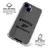 Purdue University Purdue Grey Logo iPhone 15 Clear Case