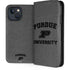 Purdue University Purdue Grey Logo iPhone 15 Plus Folio Case