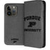 Purdue University Purdue Grey Logo iPhone 15 Pro Folio Case