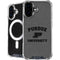 Purdue University Purdue Grey Logo iPhone 16 MagSafe Case