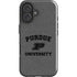 Purdue University Purdue Grey Logo iPhone 16 Plus Impact Case