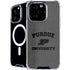 Purdue University Purdue Grey Logo iPhone 16 Pro MagSafe Case