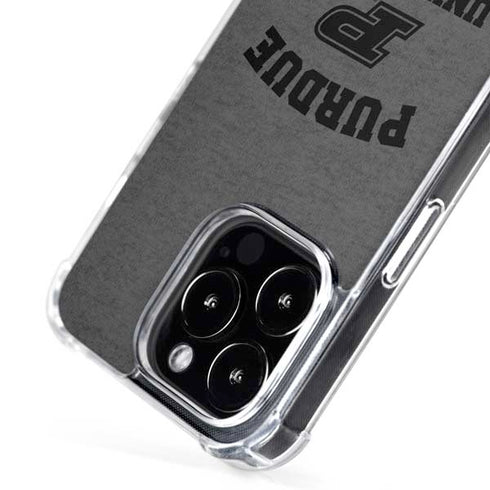 Purdue University Purdue Grey Logo iPhone 16 Pro MagSafe Case