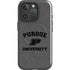 Purdue University Purdue Grey Logo iPhone 16 Pro Magsafe Impact Case