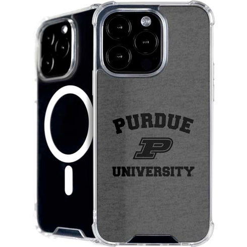 Purdue University Purdue Grey Logo iPhone 16 Pro Max MagSafe Case