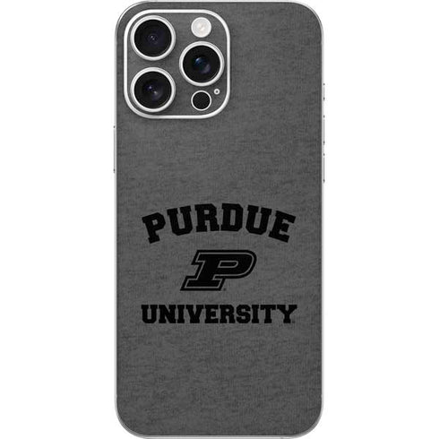 Purdue University Purdue Grey Logo iPhone 16 Pro Max Skin