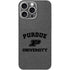Purdue University Purdue Grey Logo iPhone 16 Pro Max Skin