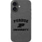 Purdue University Purdue Grey Logo iPhone 16 Skin