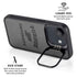 Purdue University Purdue Grey Logo iPhone 16e Kickstand Case