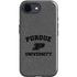 Purdue University Purdue Grey Logo iPhone 16e Impact Case