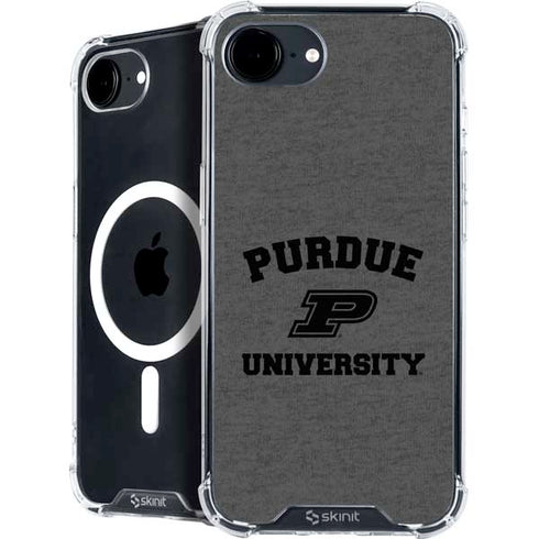 Purdue University Purdue Grey Logo iPhone 16e MagSafe Case