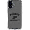 Purdue University Purdue Grey Logo iPhone 17 Clear Case