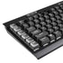 Purdue University Purdue Grey Logo K95 RGB PLATINUM Mechanical Gaming Keyboard Skin