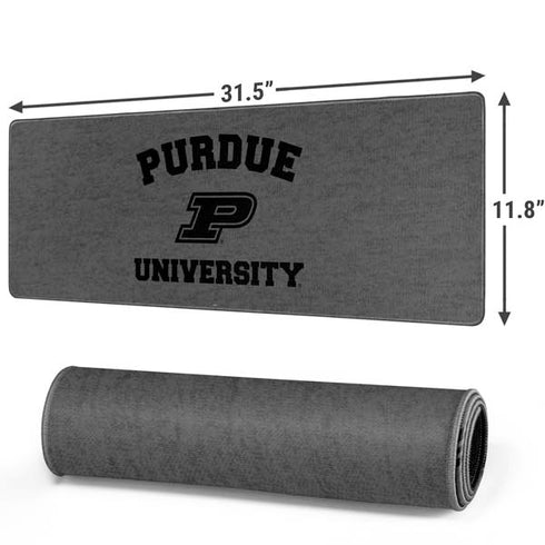 Purdue University Purdue Grey Logo Gaming Mouse Pad