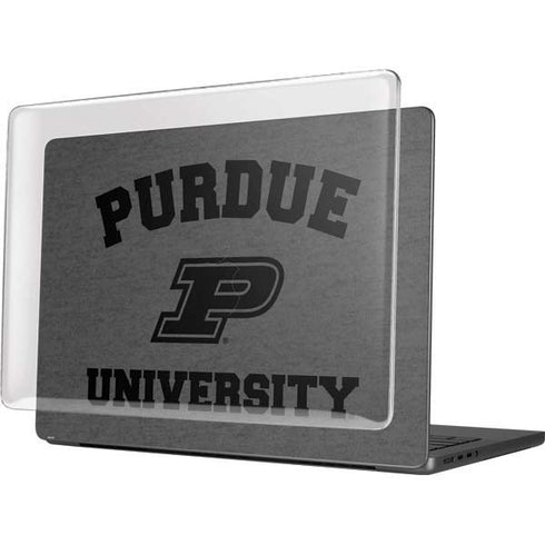 Purdue University Purdue Grey Logo MacBook Pro 14in (2021-24) Case plus Skin