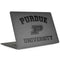 Purdue University Purdue Grey Logo MacBook Skins