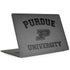 Purdue University Purdue Grey Logo MacBook Skins