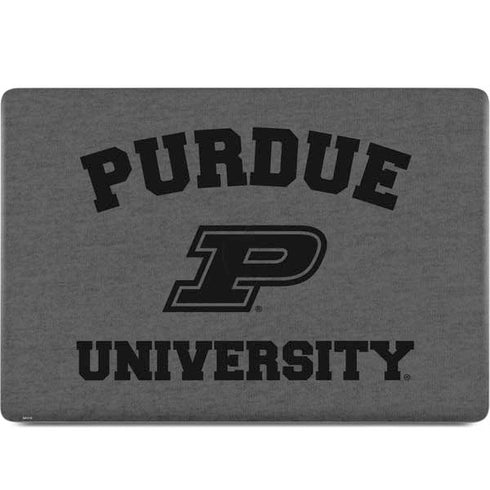 Purdue University Purdue Grey Logo MacBook Skins