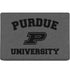 Purdue University Purdue Grey Logo MacBook Skins