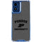 Purdue University Purdue Grey Logo Moto G 5G (2024) Clear Case