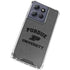 Purdue University Purdue Grey Logo Moto G Play 5G (2025) Clear Case