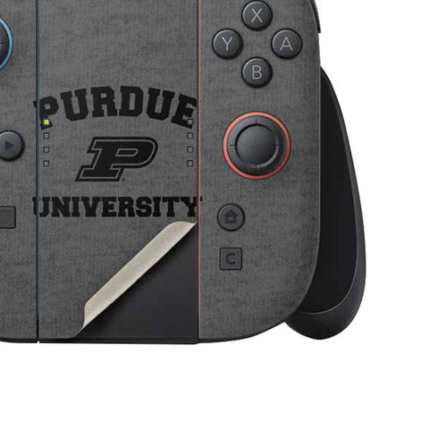 Purdue University Purdue Grey Logo Nintendo Switch 2 (2025) Joy-Con Controller Skin