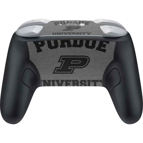 Purdue University Purdue Grey Logo Nintendo Switch 2 (2025) Pro Controller Skin