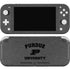 Purdue University Purdue Grey Logo Nintendo Skins