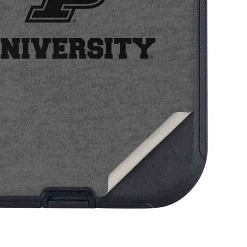 Purdue University Purdue Grey Logo Otterbox Defender iPhone Skin