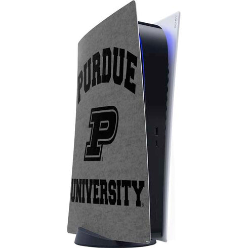 Purdue University Purdue Grey Logo PlayStation PS5 Skins