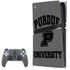Purdue University Purdue Grey Logo PlayStation PS5 Skins