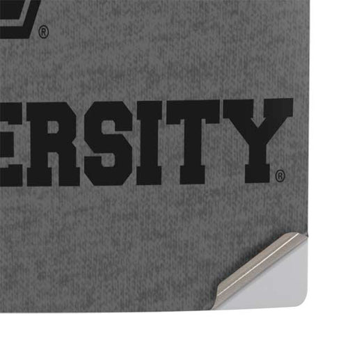 Purdue University Purdue Grey Logo PS5 Pro Console Skin