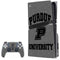Purdue University Purdue Grey Logo PS5 Pro Disk Bundle Skin
