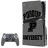 Purdue University Purdue Grey Logo PS5 Pro Disk Bundle Skin