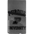 Purdue University Purdue Grey Logo PS5 Pro Disk Console Skin