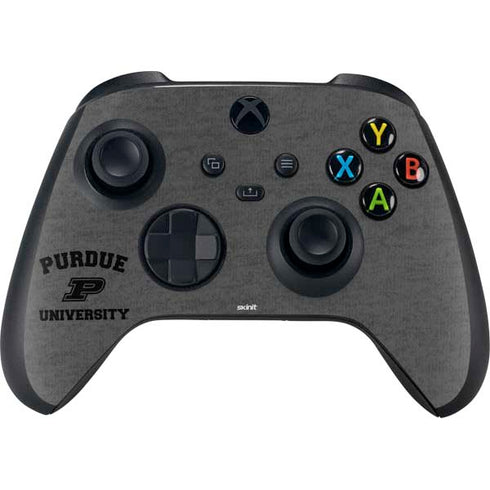 Purdue University Purdue Grey Logo XBox Series X Digital Edition Bundle Skin