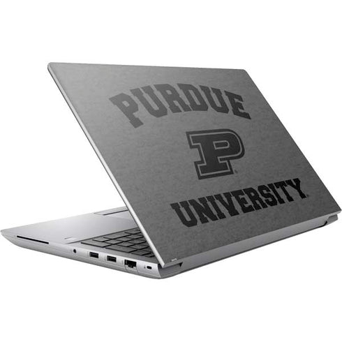 Purdue University Purdue Grey Logo HP ZBook Fury 16 G10 Skin