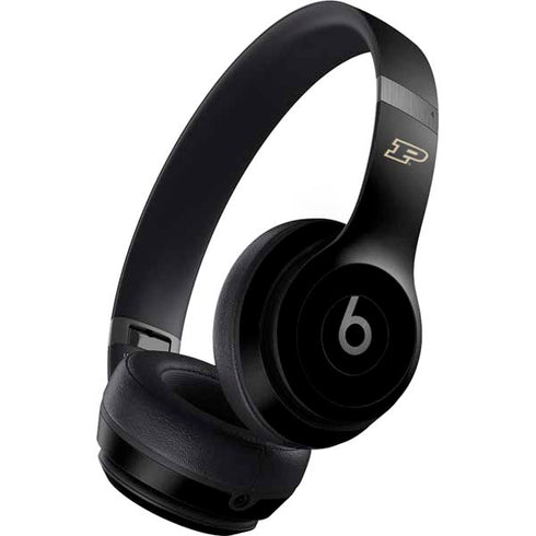 Purdue University Purdue Logo Beats Solo 4 Wireless Headphones Skin