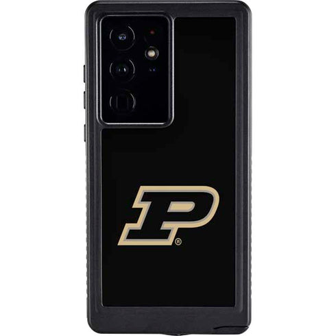Purdue University Purdue Logo Galaxy S24 Ultra Waterproof Case