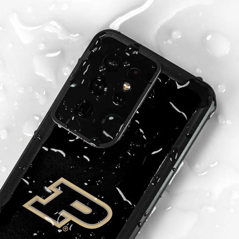 Purdue University Purdue Logo Galaxy S24 Ultra Waterproof Case