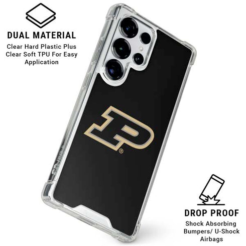 Purdue University Purdue Logo Galaxy S25 Ultra Clear Case