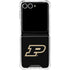 Purdue University Purdue Logo Galaxy Z Flip7 Clear Case