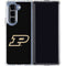 Purdue University Purdue Logo Galaxy Z Fold5 5G Clear Case