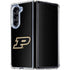 Purdue University Purdue Logo Galaxy Z Fold5 5G Clear Case