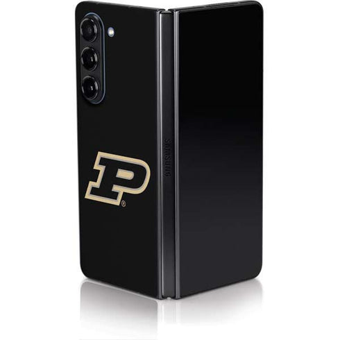 Purdue University Purdue Logo Galaxy Z Fold5 5G Skin