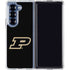 Purdue University Purdue Logo Galaxy Z Fold6 Clear Case