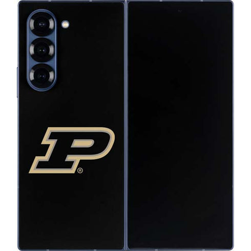 Purdue University Purdue Logo Galaxy Z Fold6 Skin