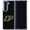 Purdue University Purdue Logo Galaxy Z Fold7 Clear Case